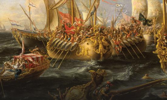 Painting, Battle of Actium